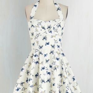 Traveling Cupcake Truck Dress in Dogs - Size Small